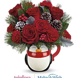 Teleflora's Send A Hug® North Pole Penguin